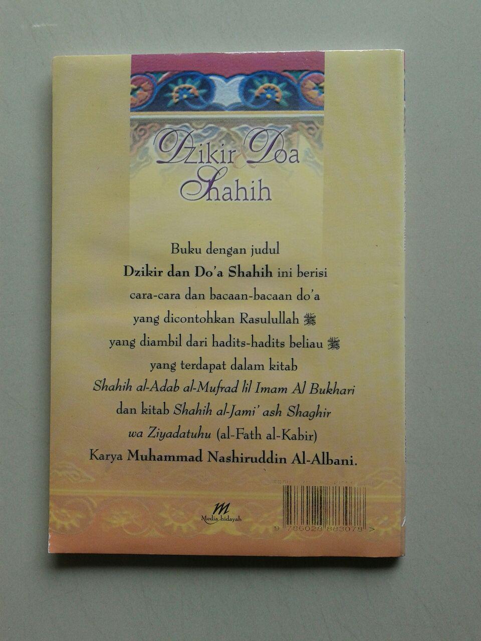Buku Saku Dzikir Doa Shahih (dari Shahih Adabul Mufrad) cover