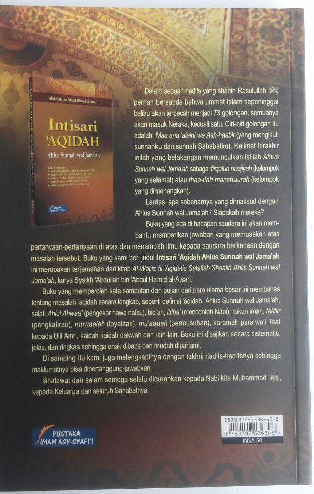 Buku Intisari Aqidah Ahlus Sunnah Wal Jamaah cover