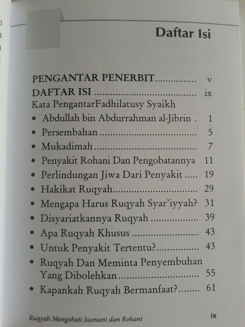 Buku Ruqyah Mengobati Jasmani & Rohani isi 2