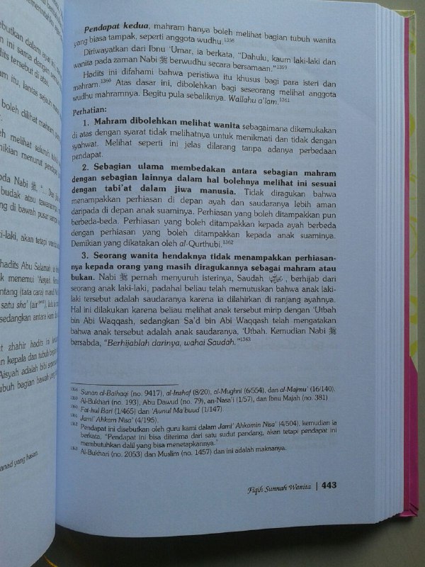 Buku Fikih Sunnah Wanita Segala Hukum Fiqih Yang Berkaitan Wanita isi 3
