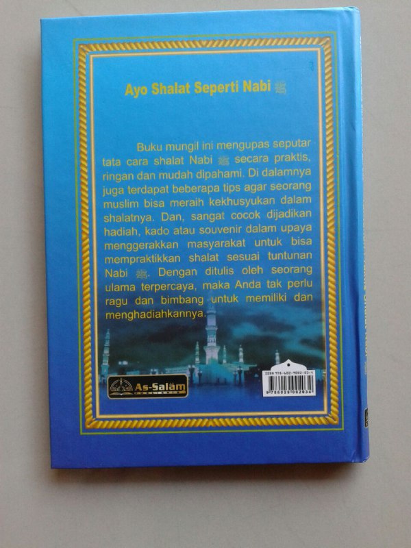Buku Saku Tuntunan Praktis Shalat Nabi Dilengkapi Dzikir Ba'da Shalat cover 2