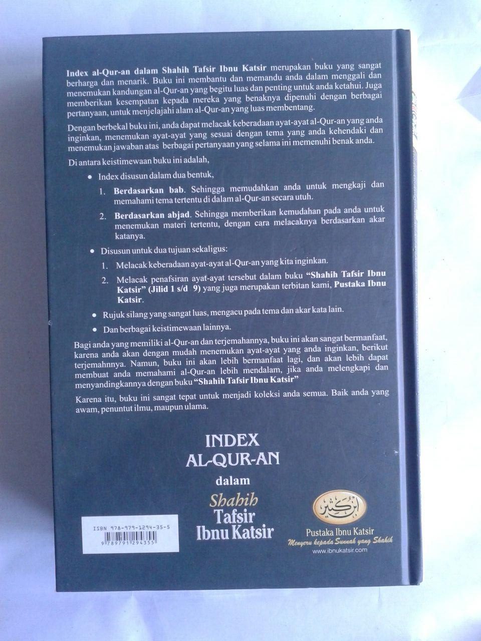 Buku Index Al-Qur’an Dalam Shahih Tafsir Ibnu Katsir cover