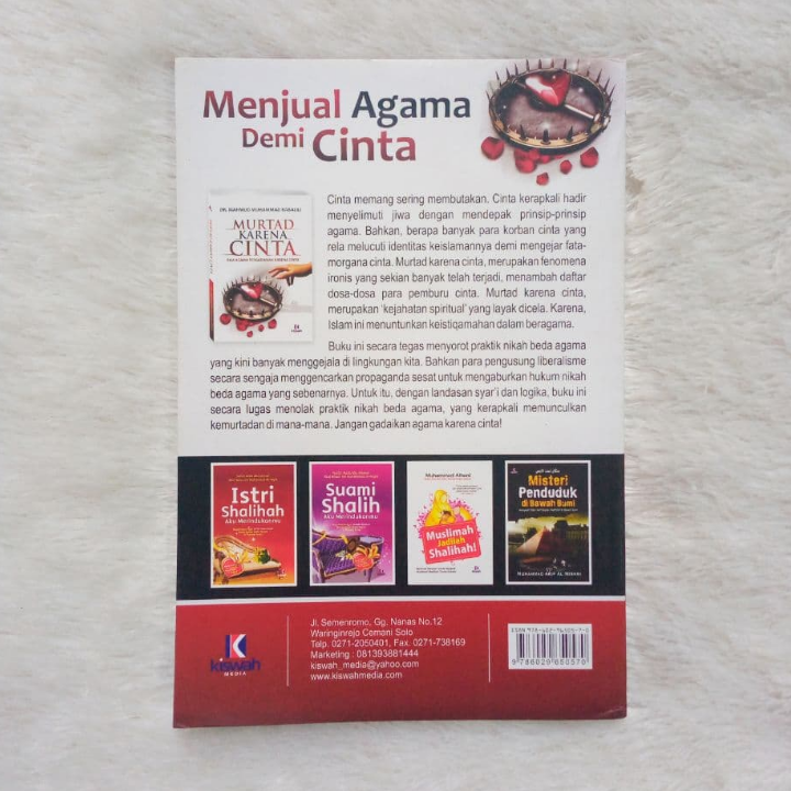 Buku Murtad Karena Cinta Bila Agama Tergadaikan Karena Cinta