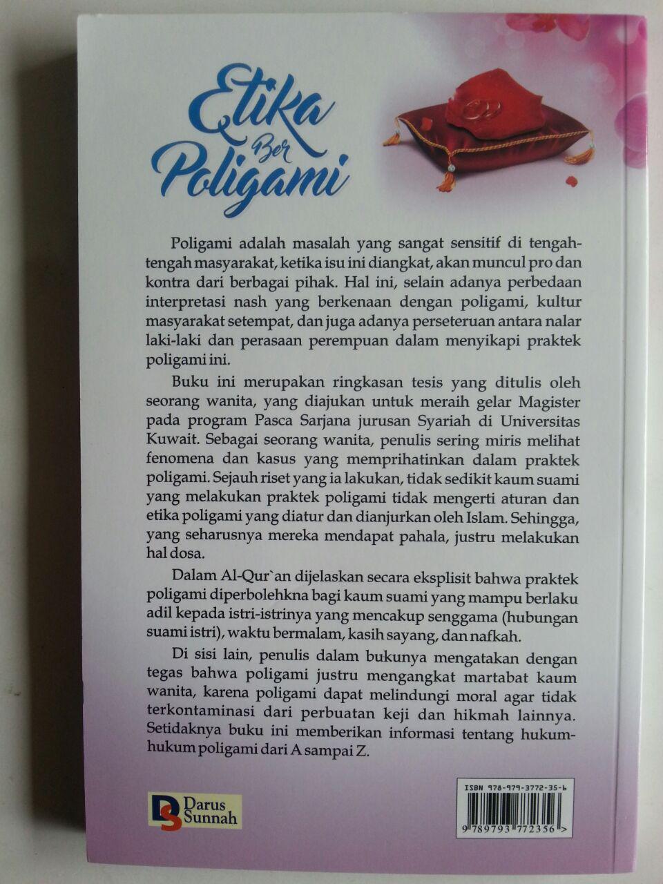 Buku Etika Berpoligami Adil Terhadap Para Istri cover