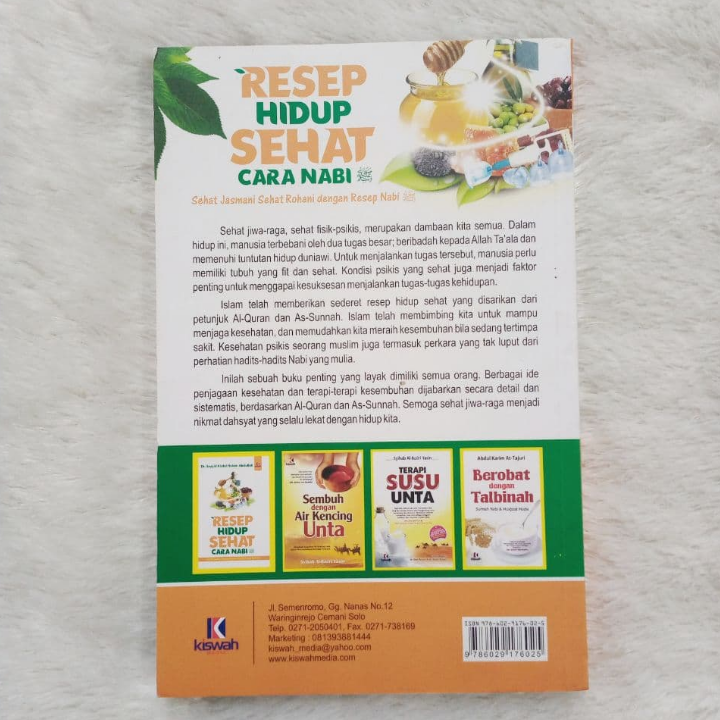 Buku Resep Hidup Sehat Cara Nabi