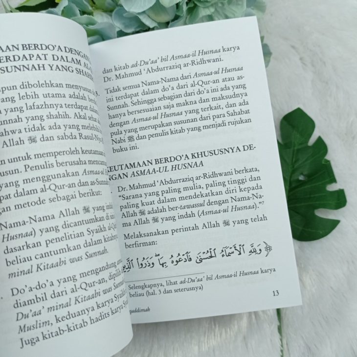 Buku Tuntunan Doa Dengan Asma'ul Husna
