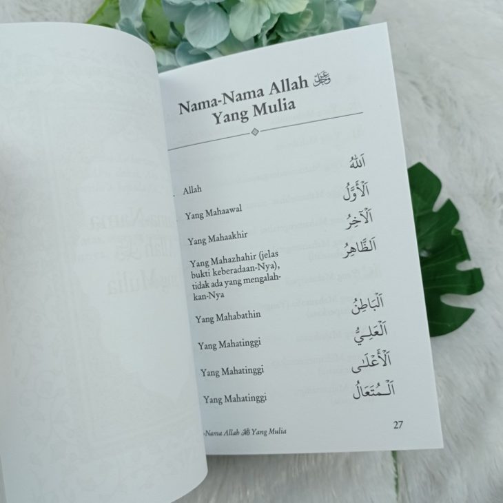 Buku Tuntunan Doa Dengan Asma'ul Husna