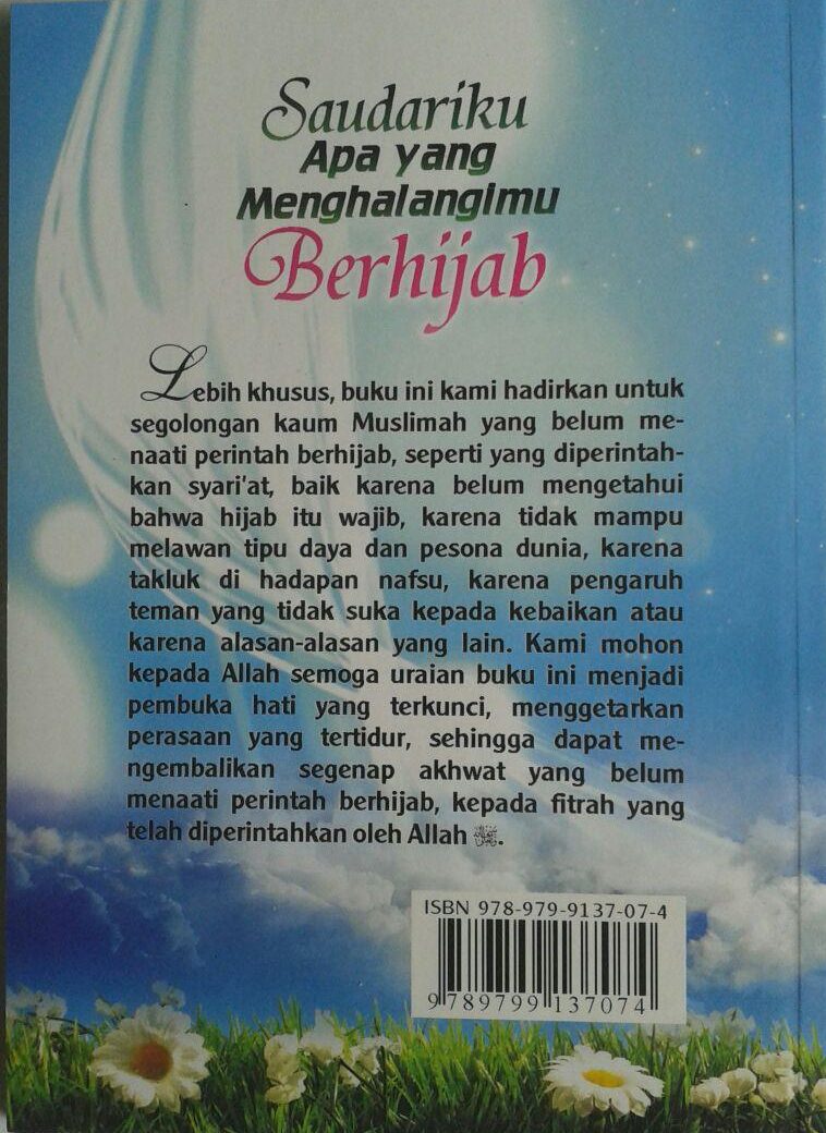 Buku Saudariku Apa Yang Menghalangimu Berhijab cover