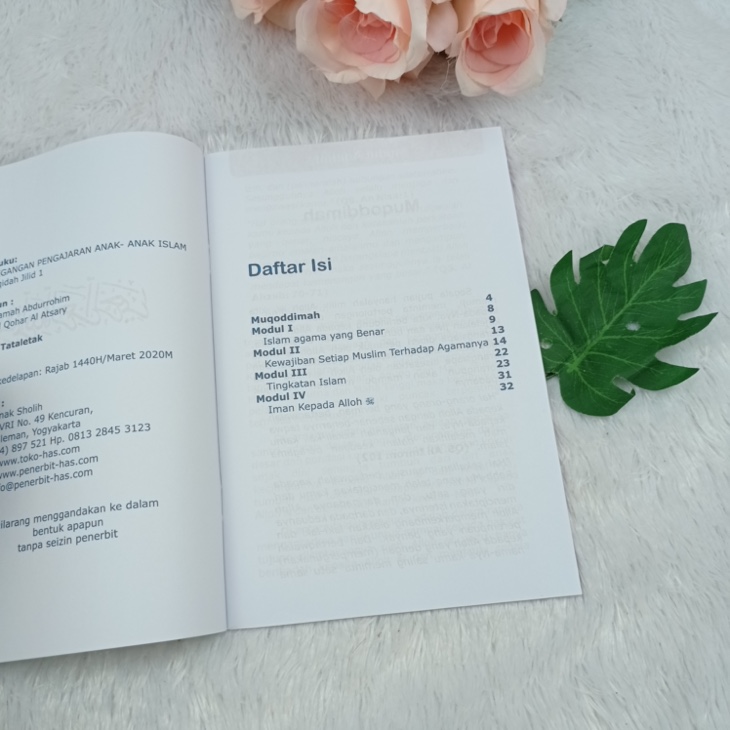 Buku Pegangan Pengajaran Anak Islam Modul Aqidah 1