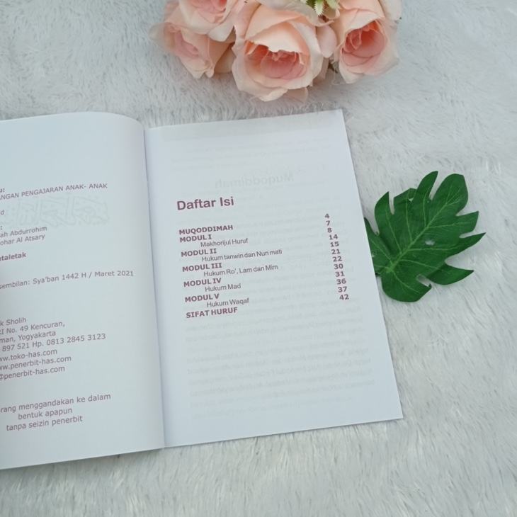Buku Pegangan Pengajaran Anak-Anak TPA: Modul Tajwid