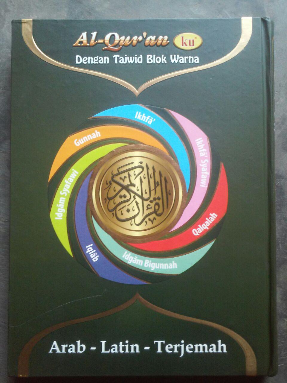 Alquran Mushaf Arab Latin Terjemah (Ukuran Besar) cover 2