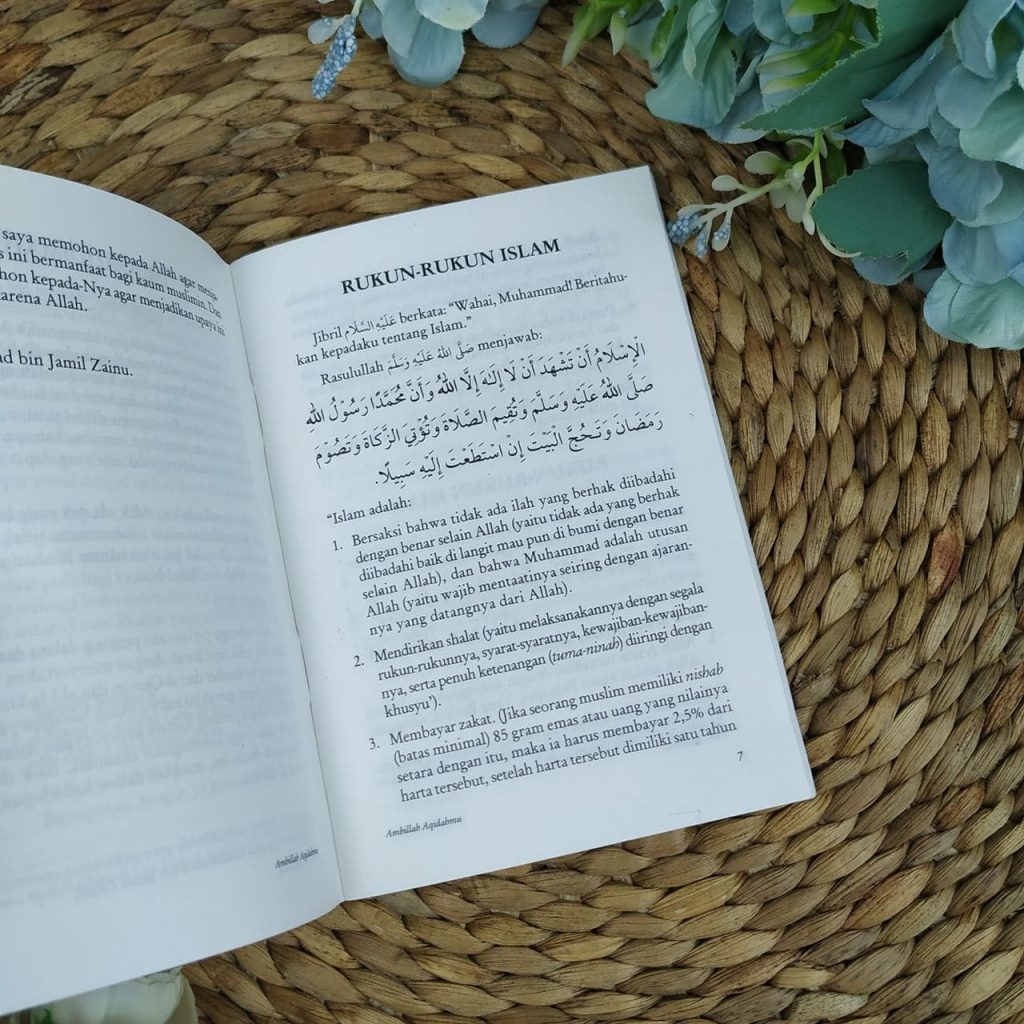 Buku Ambillah Aqidahmu Dari Al-Qur’an Dan As-Sunnah Yang Shahih