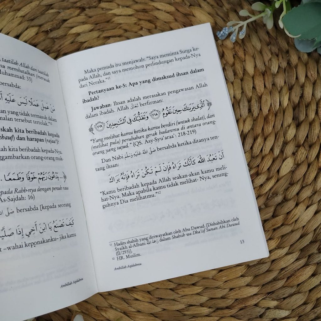 Buku Ambillah Aqidahmu Dari Al-Qur’an Dan As-Sunnah Yang Shahih