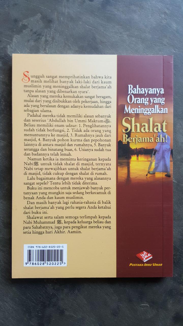 Buku Bahaya Orang Yang Meninggalkan Shalat Berjamaah cover 2