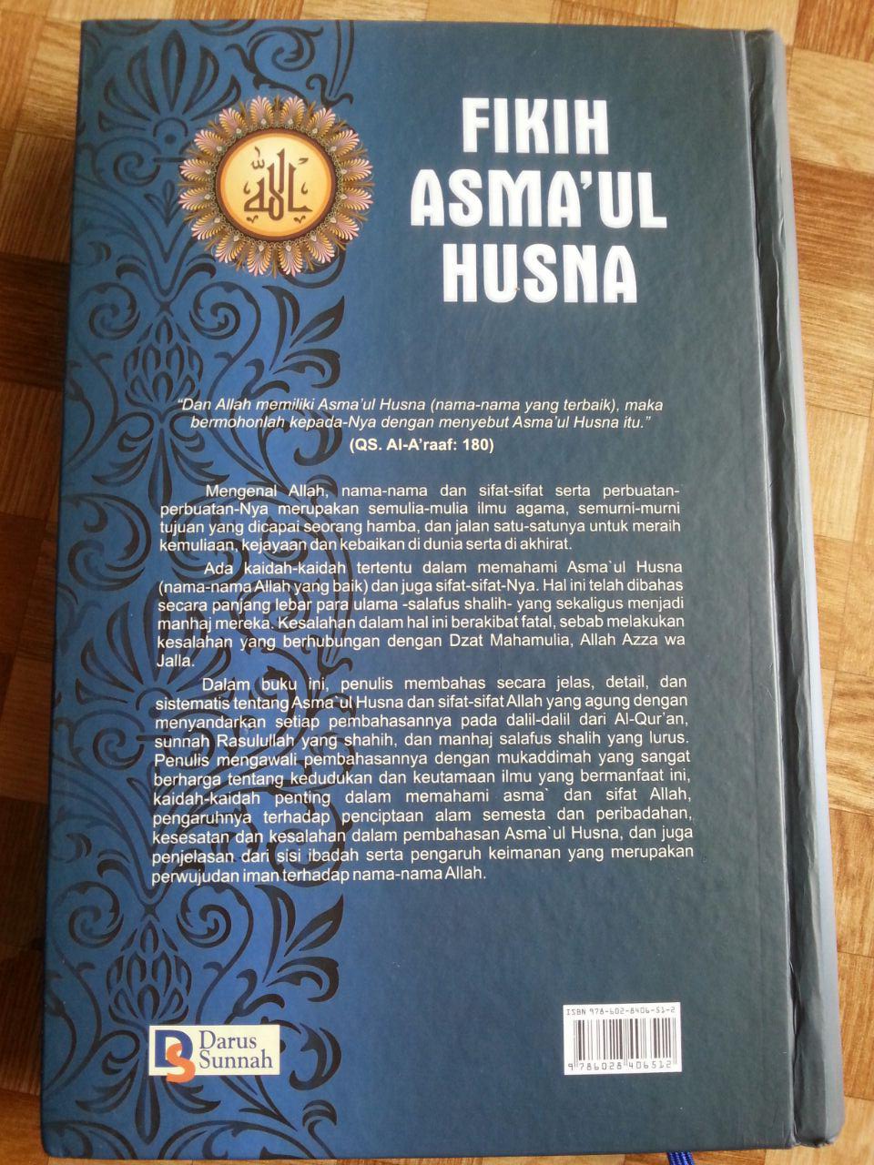 Buku Fikih Asma'ul Husna cover