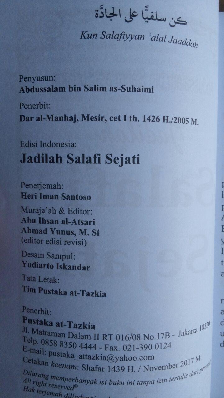 Buku Jadilah Salafi Sejati 24,000 ISI 2