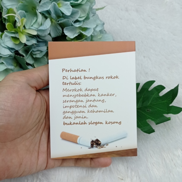 Buku Stop Merokok Plus 13 Nasehat Untuk para Penjual Rokok