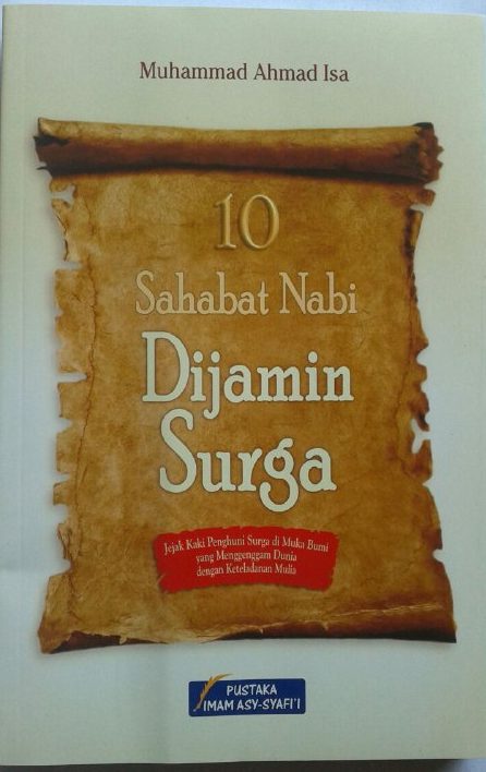 Buku 10 Sahabat Nabi Dijamin Surga cover