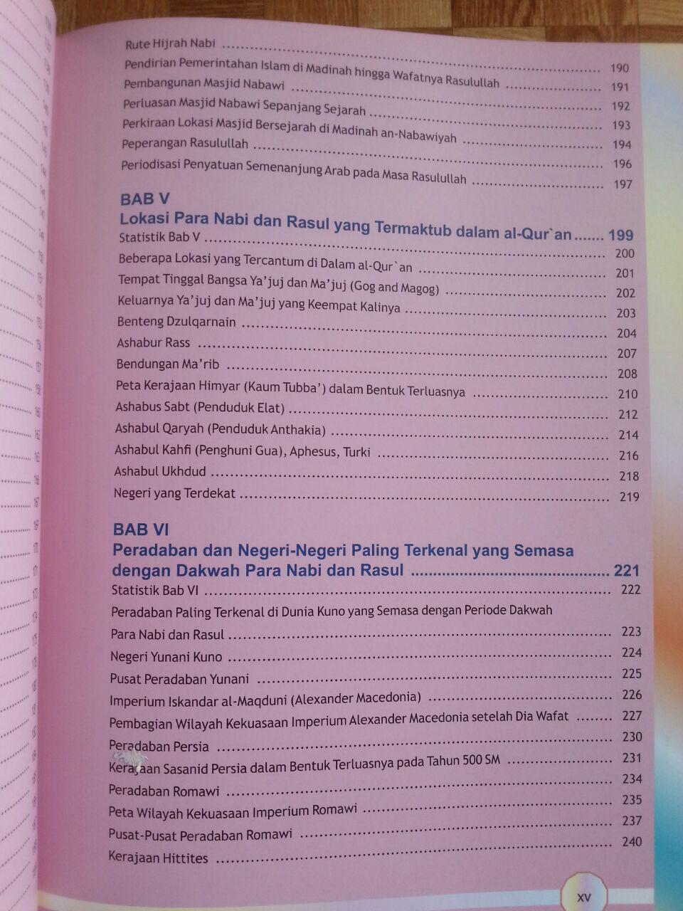 Buku Atlas Sejarah Para Nabi dan Rasul isi 3