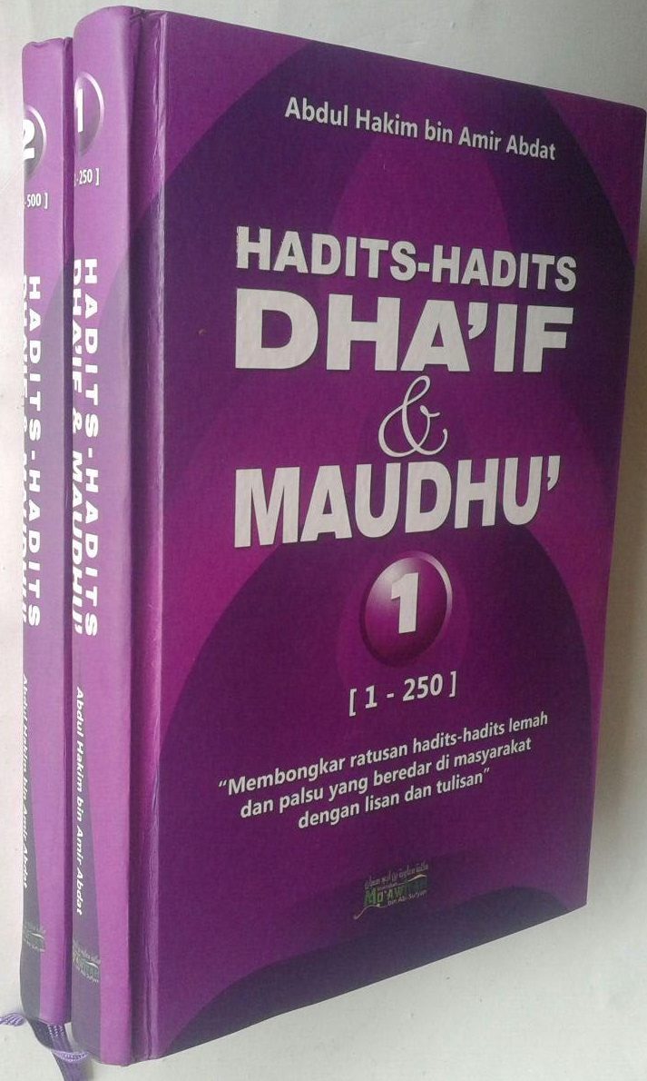 Buku Hadits-Hadits Dhaif dan Maudhu (2 Jilid) cover