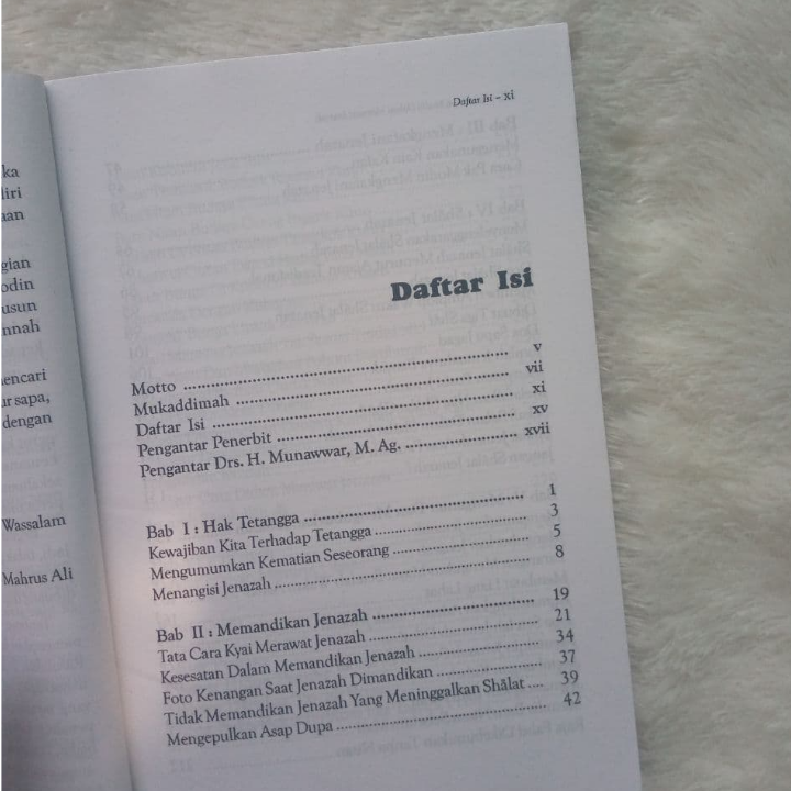 Buku Kesalahan Modin Dalam Merawat Jenazah