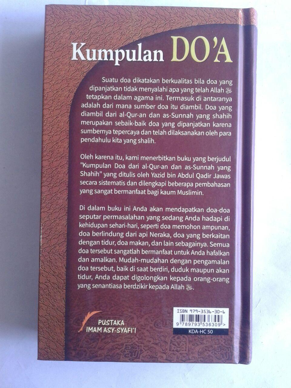 Buku Kumpulan Doa Dari Al-Quran dan As-Sunnah Yang Shahih cover 2