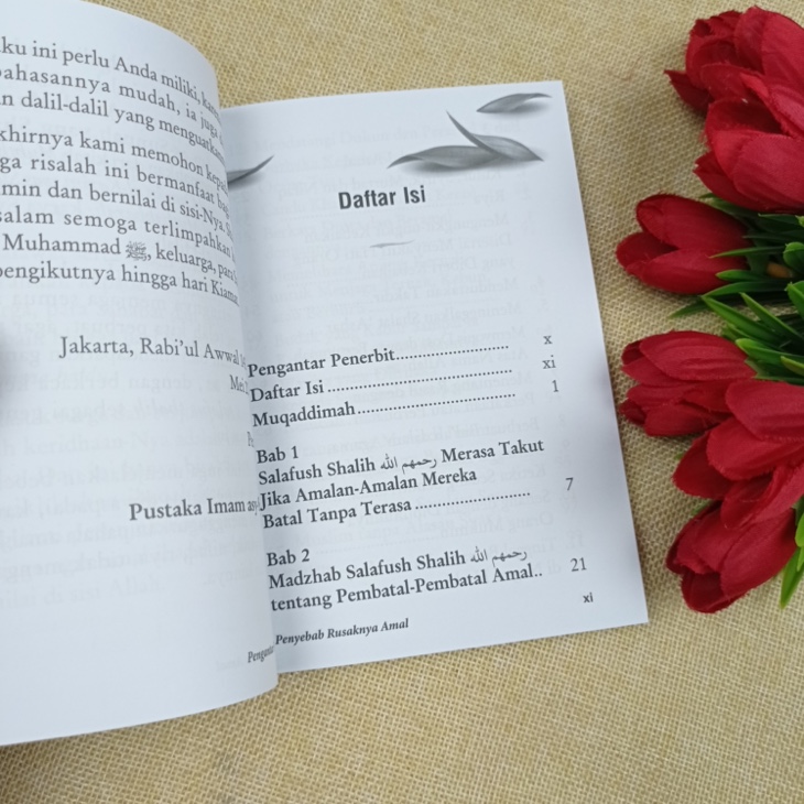 Buku Penyebab Rusaknya Amal