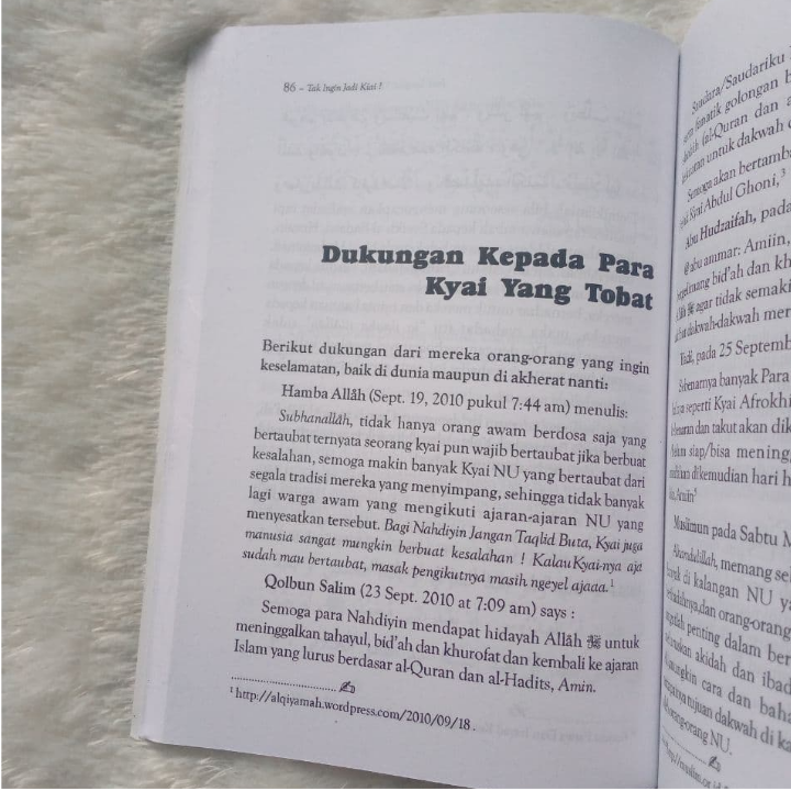 Buku Tak Ingin Jadi Kiai?