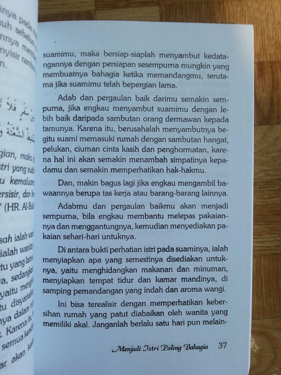 Buku Menjadi Istri Paling Bahagia isi 3