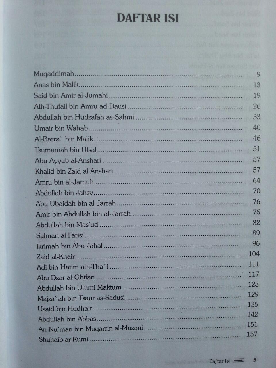 Buku Mereka Adalah Para Shahabat isi