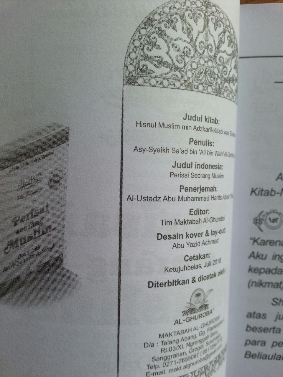 Buku Saku Perisai Seorang Muslim isi 2