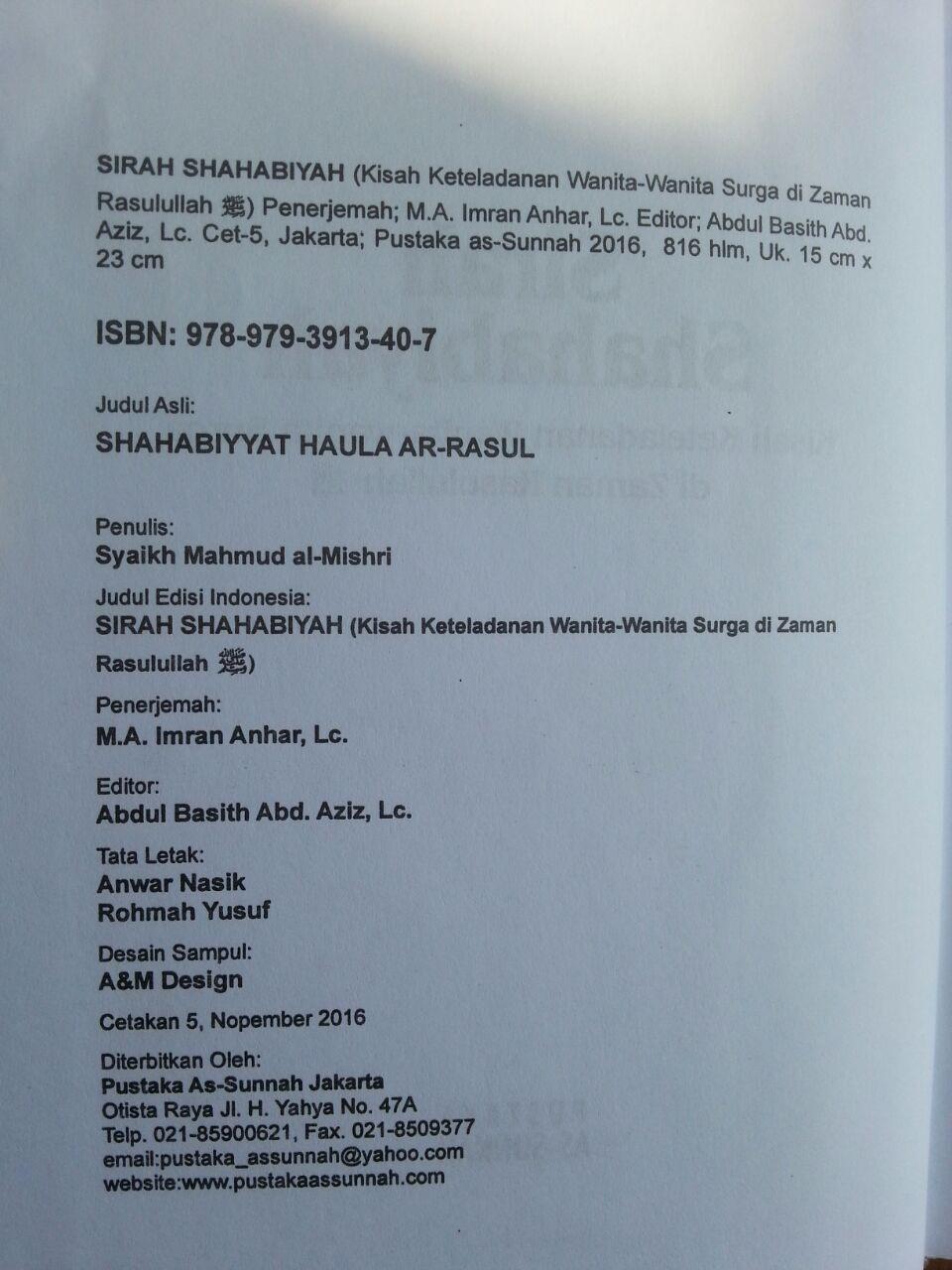 Buku Sirah Shahabiyah isi 2