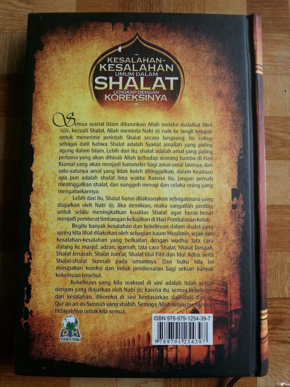 Buku Kesalahan-Kesalahan Umum Dalam Shalat Dan Koreksinya cover
