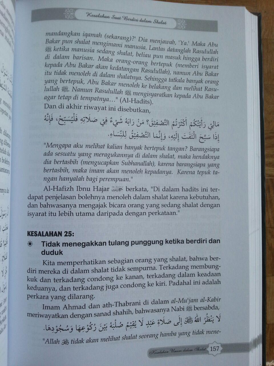 Buku Kesalahan-Kesalahan Umum Dalam Shalat Dan Koreksinya isi 4