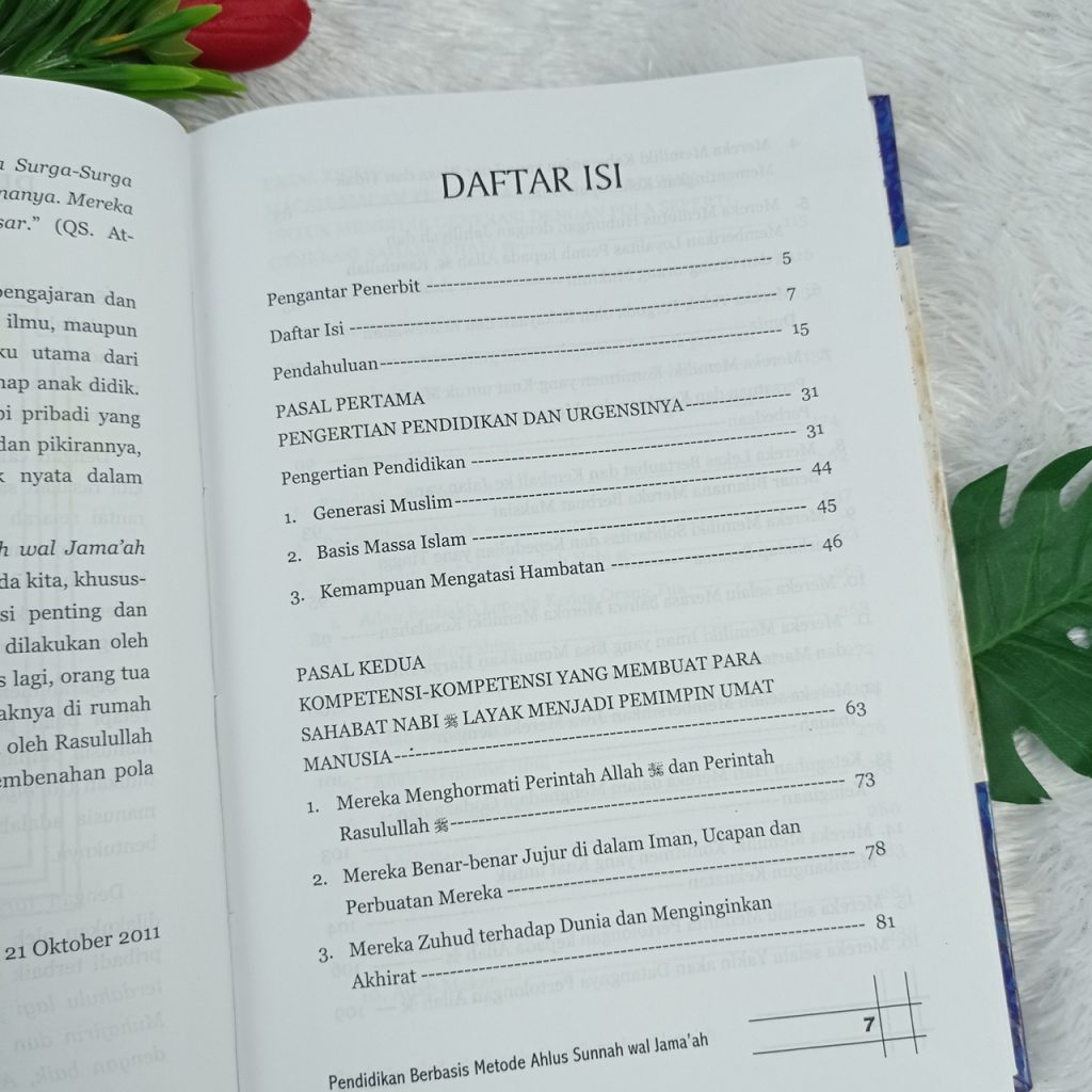 Buku Pendidikan Berbasis Metode Ahlus Sunnah Wal Jamaah