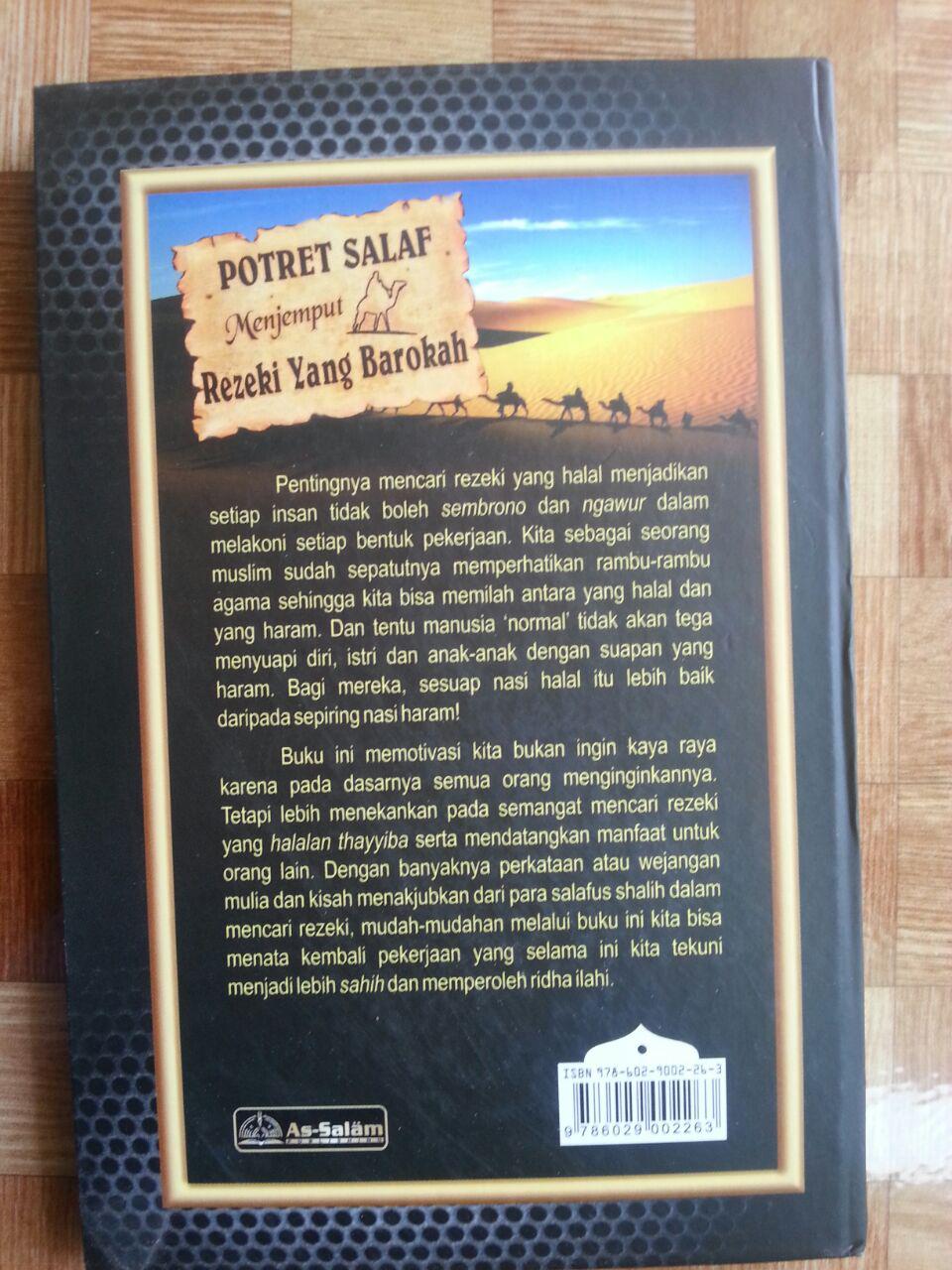 Buku Potret Salaf Menjemput Rezeki yang Barokah cover