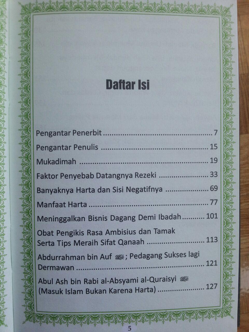 Buku Potret Salaf Menjemput Rezeki yang Barokah isi 2