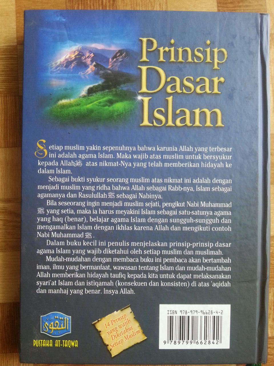 Buku Prinsip Dasar Islam Menurut Al-Qur'an Dan As-Sunnah cover