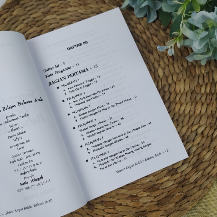 Buku Sistem Cepat Belajar Bahasa Arab