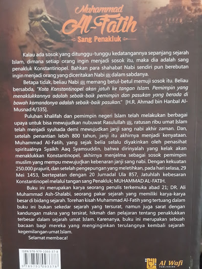 Buku Muhammad Al-Fatih Sang Penakluk Konstantinopel Cover 2