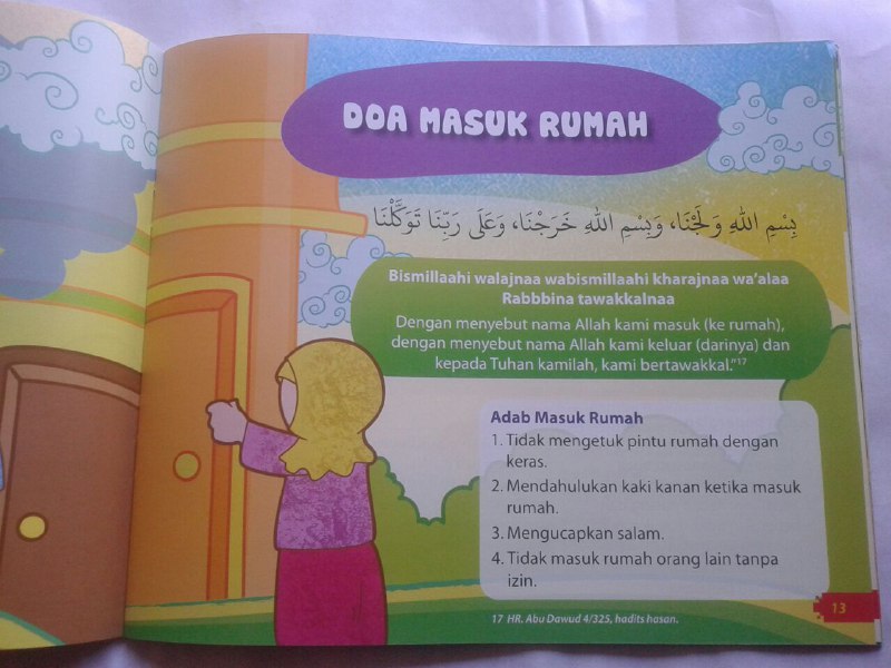 Buku Anak Doa-doa Pilihan dan Adab isi