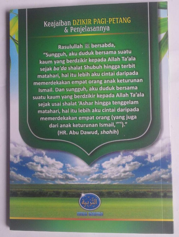 Buku Keajaiban Dzikir Pagi Petang 17,000 cover