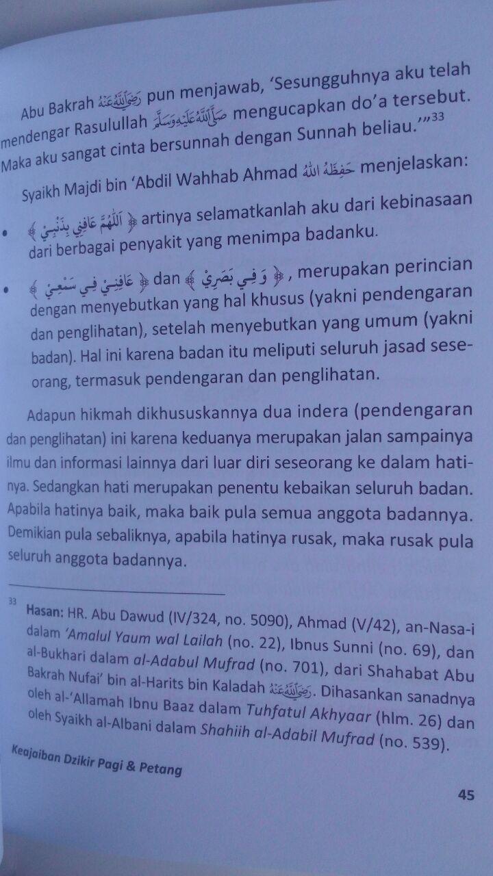 Buku Keajaiban Dzikir Pagi Petang 17,000 isi 3