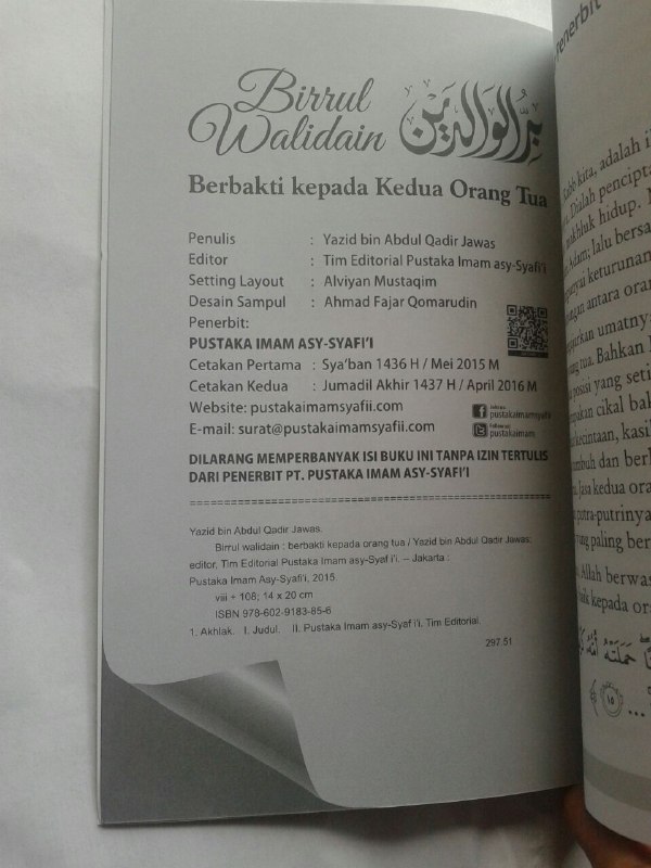 Buku Birrul Walidain Berbakti Kepada Kedua Orang Tua isi 2