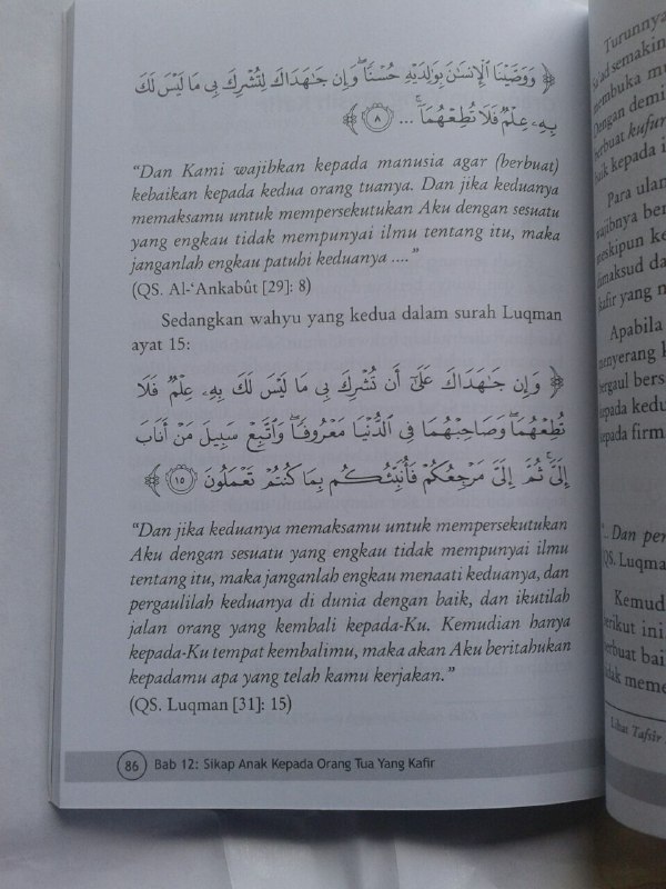 Buku Birrul Walidain Berbakti Kepada Kedua Orang Tua isi