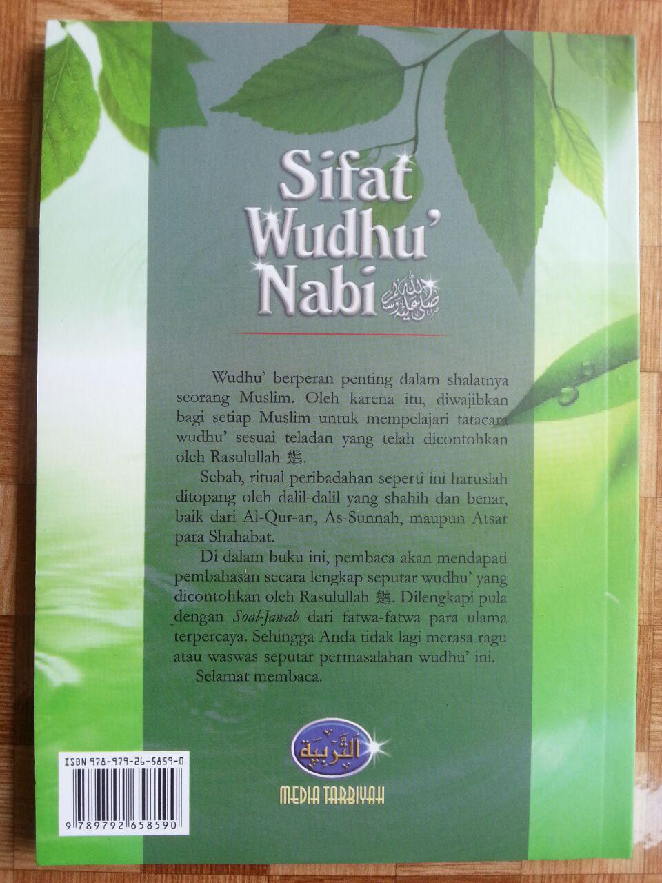 Buku Sifat Wudhu Nabi cover