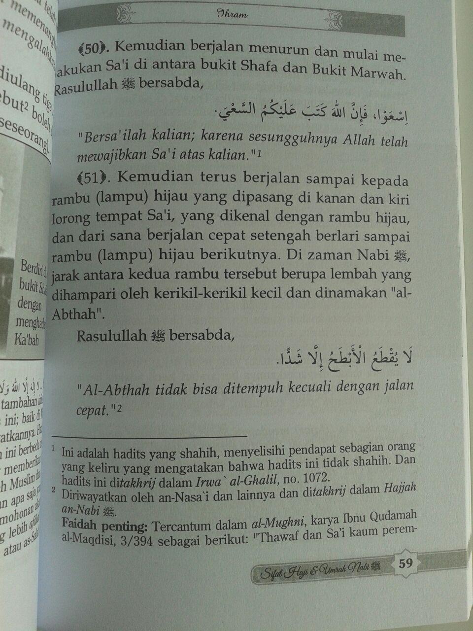 Buku Sifat Haji dan Umrah Nabi isi 2