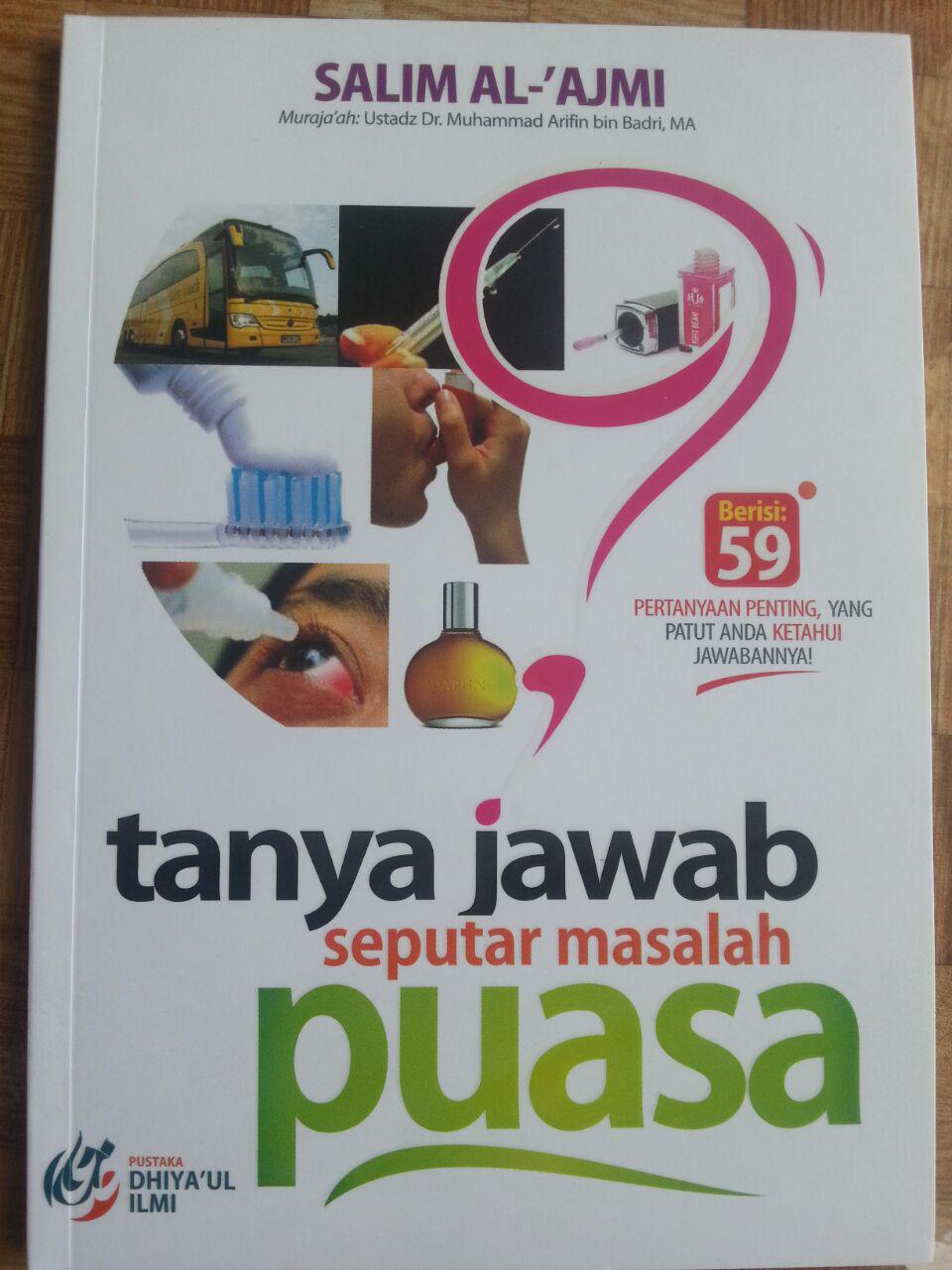 Buku Tanya Jawab Seputar Masalah Puasa cover 2