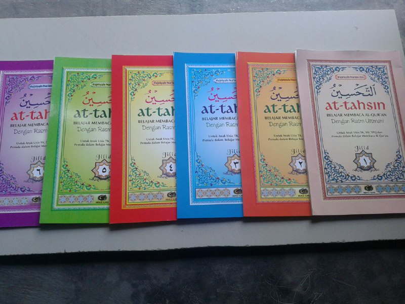 Kitab At-Tahsin Belajar Baca Al-Quran Rasm Utsmani (6 Jilid) cover
