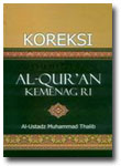 Buku Koreksi Al-Qur'an KEMENAG RI